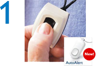 Step 1: Summon Help by Pushing Button on Necklace